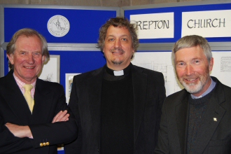 Peter Plant, Canon Nicholas Henshaw and Rev'd Peter Paine